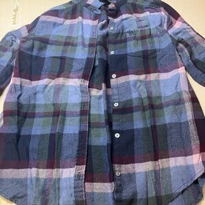 Girls Flannel size 15/16 by Abercrombie Kids
